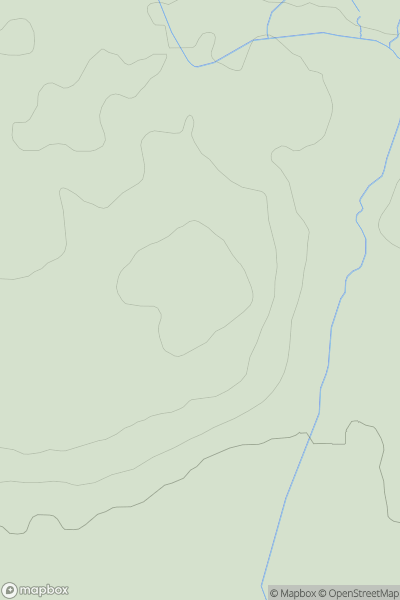 Thumbnail image for Spittal Hill [Firth of Forth to the River Tweed] [NT064380] showing contour plot for surrounding peak